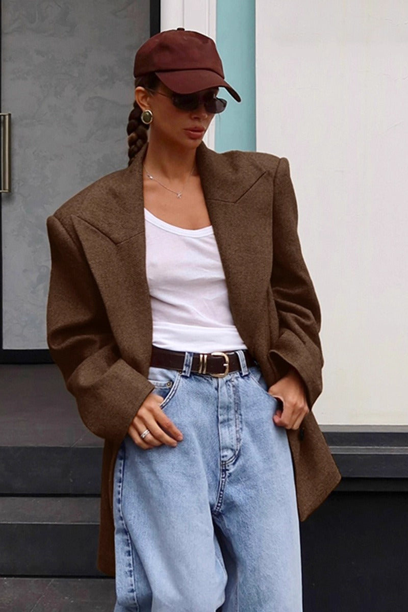 French Silhouette Relaxed Fit Blazer