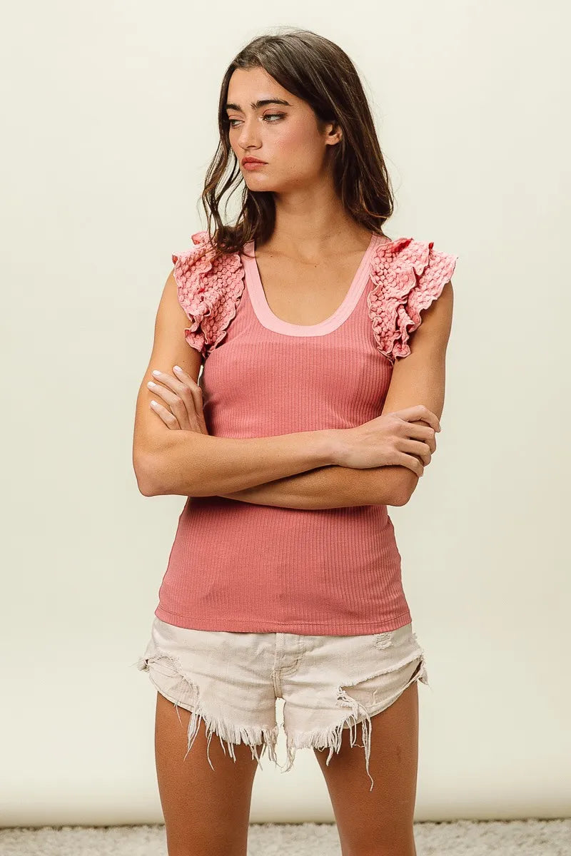Gilian Ruffled Top