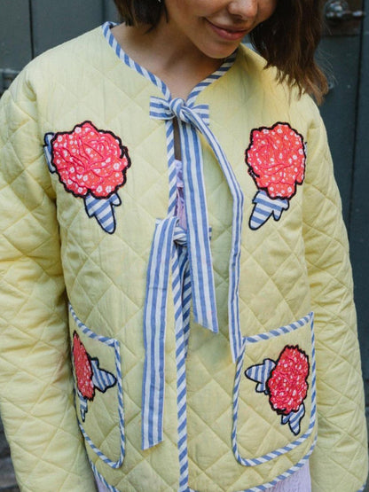 Canary Rose Quilted Jacket