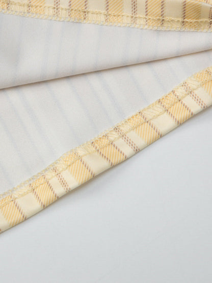 Retro Buttons Stripes Sexy Shirts