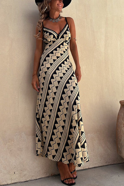 Loose Fit Floral Boho Dress