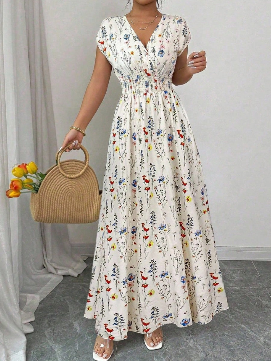 Hit Flowers Plants And Flowers Maxi Dresses