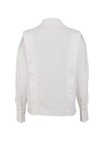Solid Loose Long Sleeves Shirts