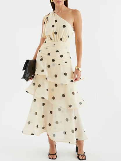 Kline Polka Dot Maxi Dress
