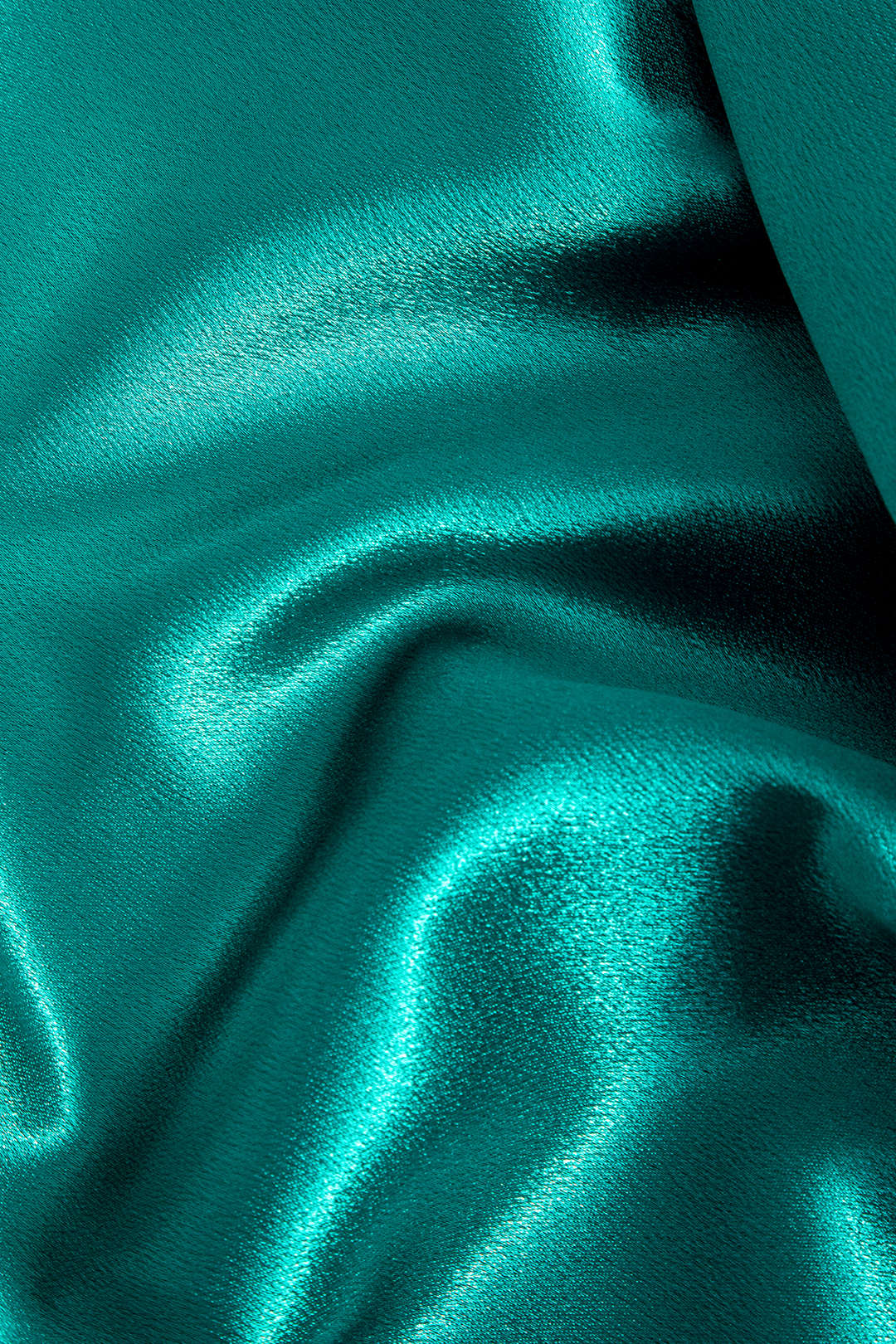 Strapless Sequin Bodice Ruched Satin Knot Hip High Slit Maxi Gown
