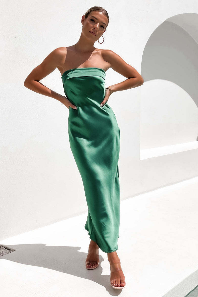 Strapless Maxi Dress