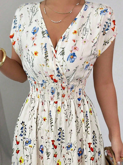Hit Flowers Plants And Flowers Maxi Dresses