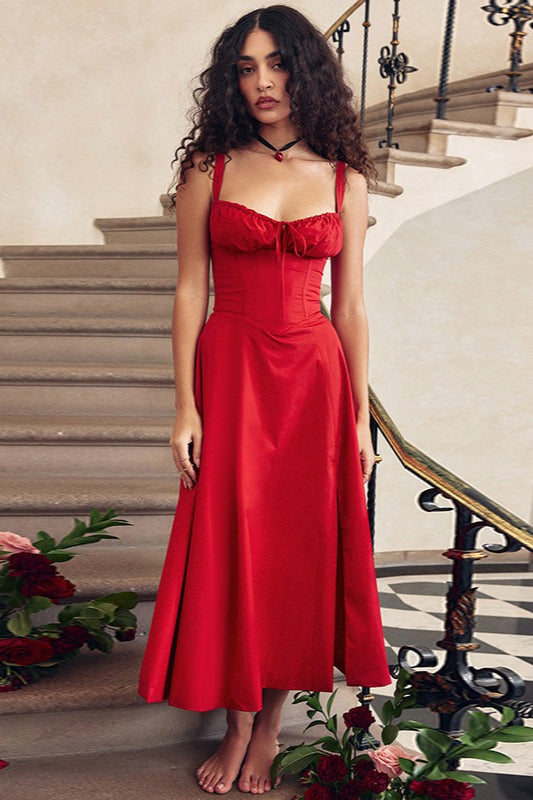 Sexy Bustier A-Line Slip Dress