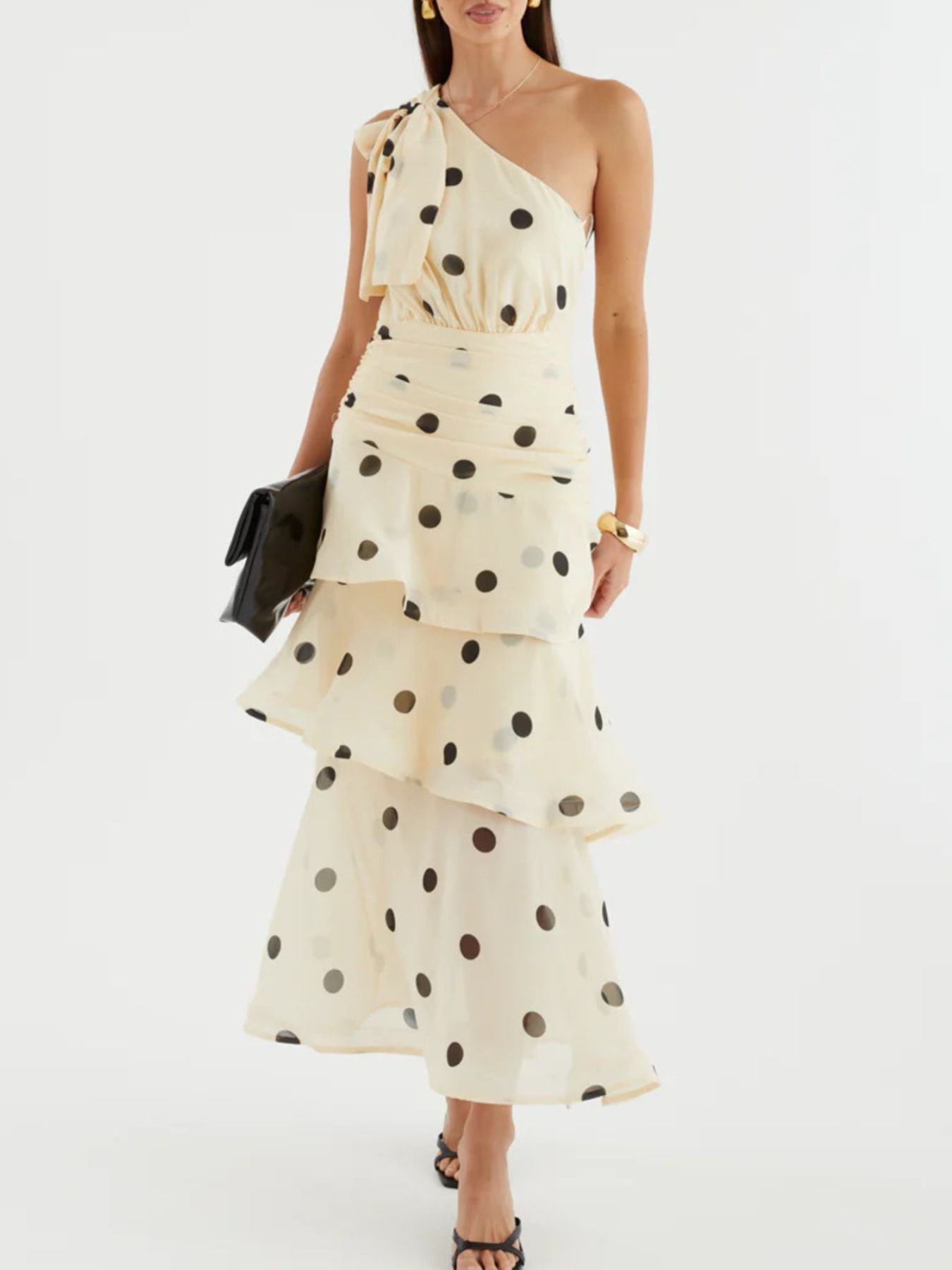Kline Polka Dot Maxi Dress