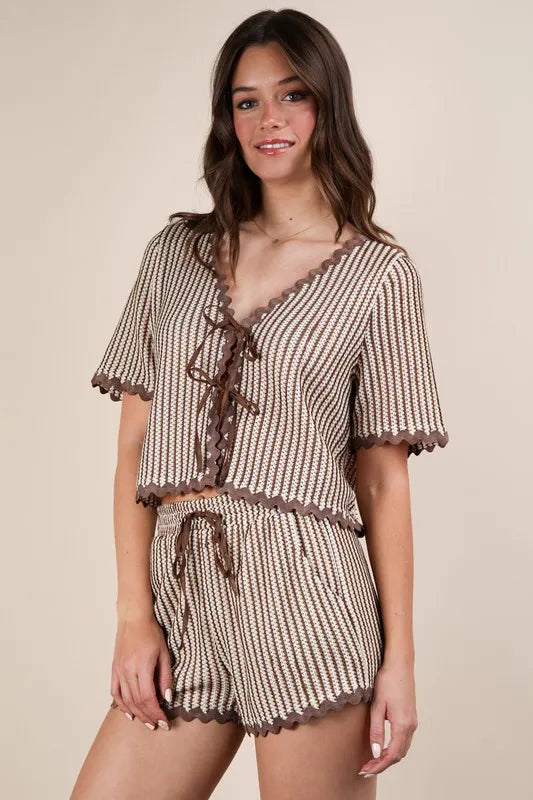 Taylor Striped Set