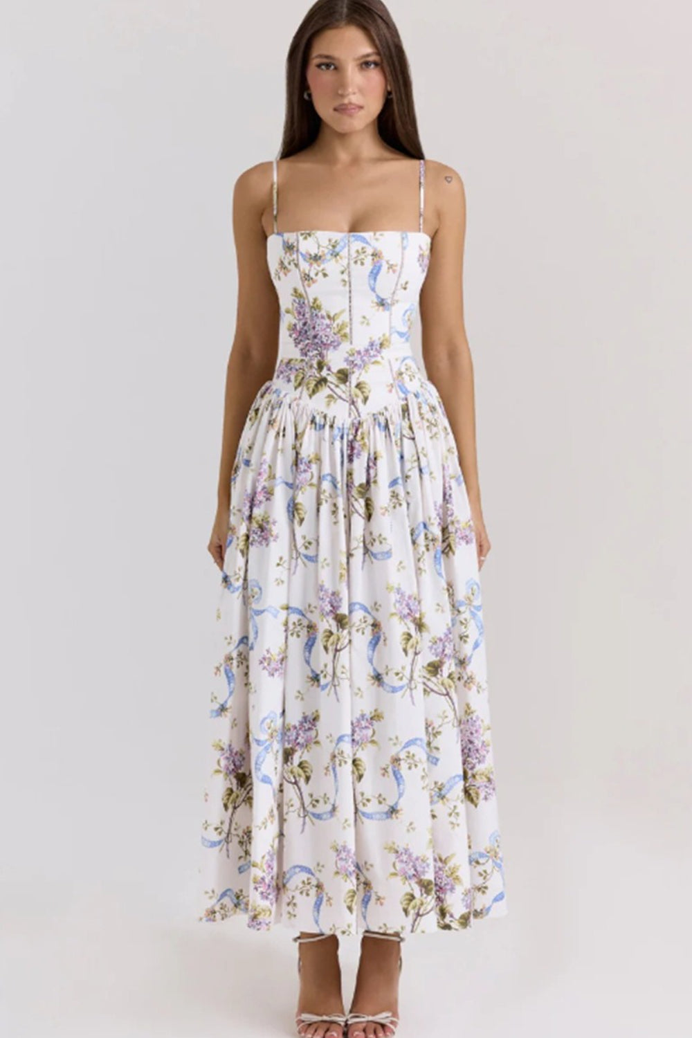 | Floral Cami Maxi Dress