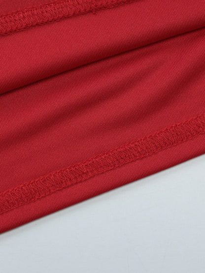 Deep V Backless Halter Jacket Tank Tops