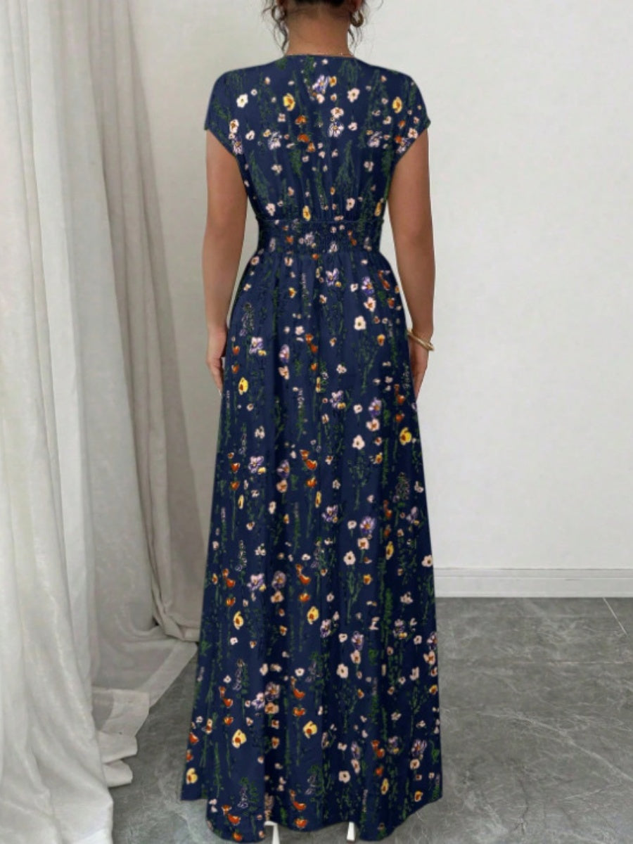 Hit Flowers Plants And Flowers Maxi Dresses