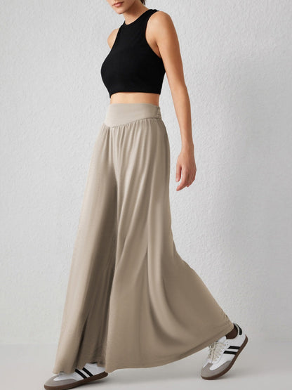 Loose-fit Culottes Pants Wide-leg Pants Drape Skirts