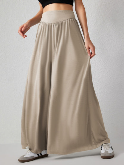 Loose-fit Culottes Pants Wide-leg Pants Drape Skirts
