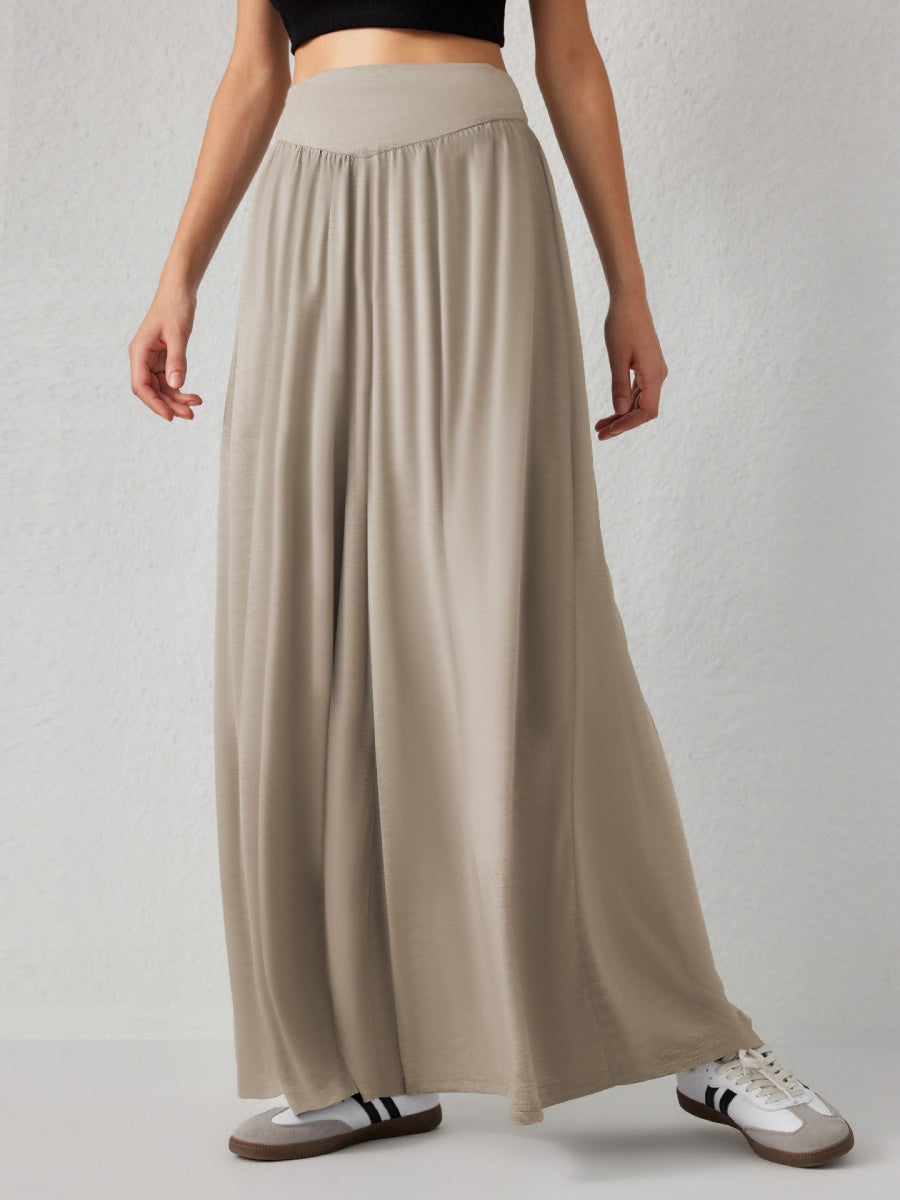 Loose-fit Culottes Pants Wide-leg Pants Drape Skirts