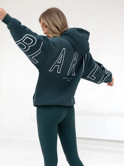 Autumn Women's Letter Hoodie Jackets