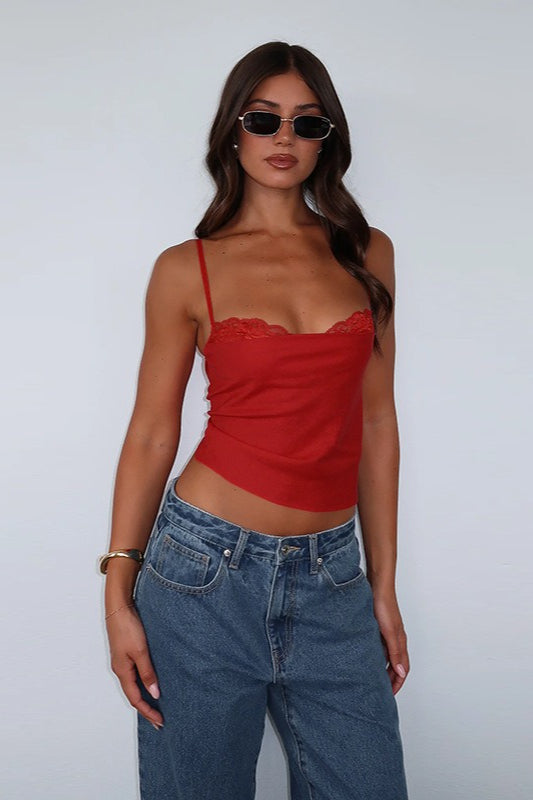 Sexy Solid Color Halter Cami Top