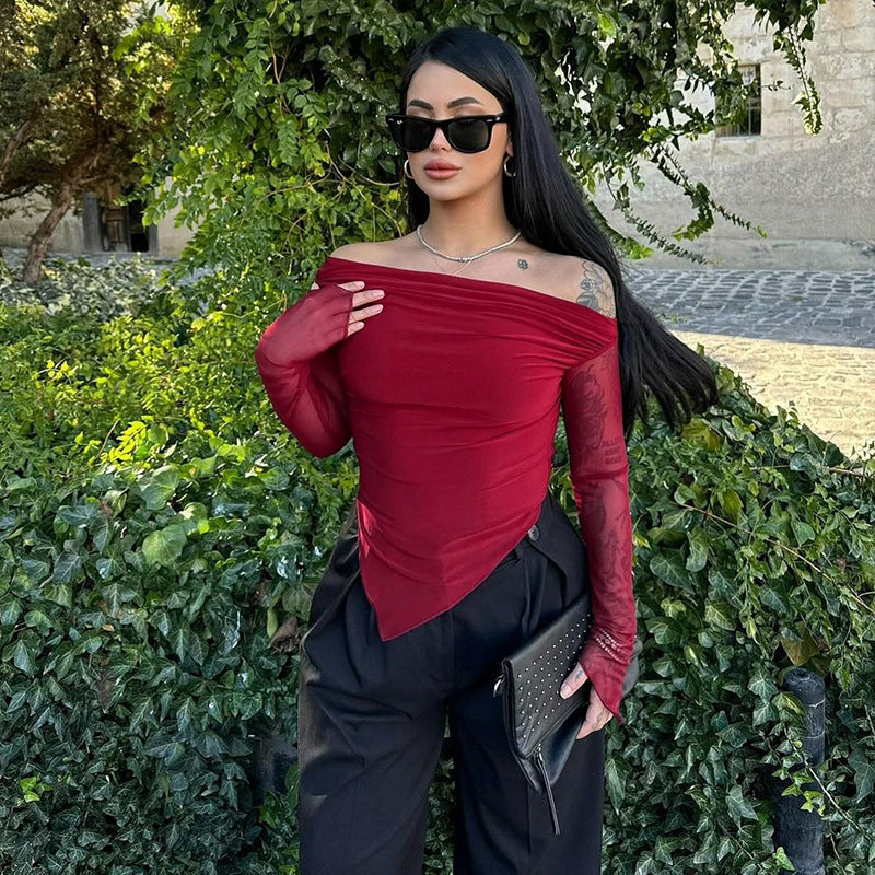 Zena Top-Red