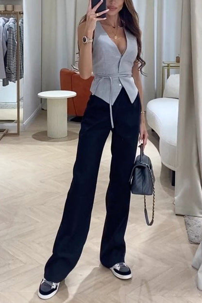 Jenelia Top - Grey