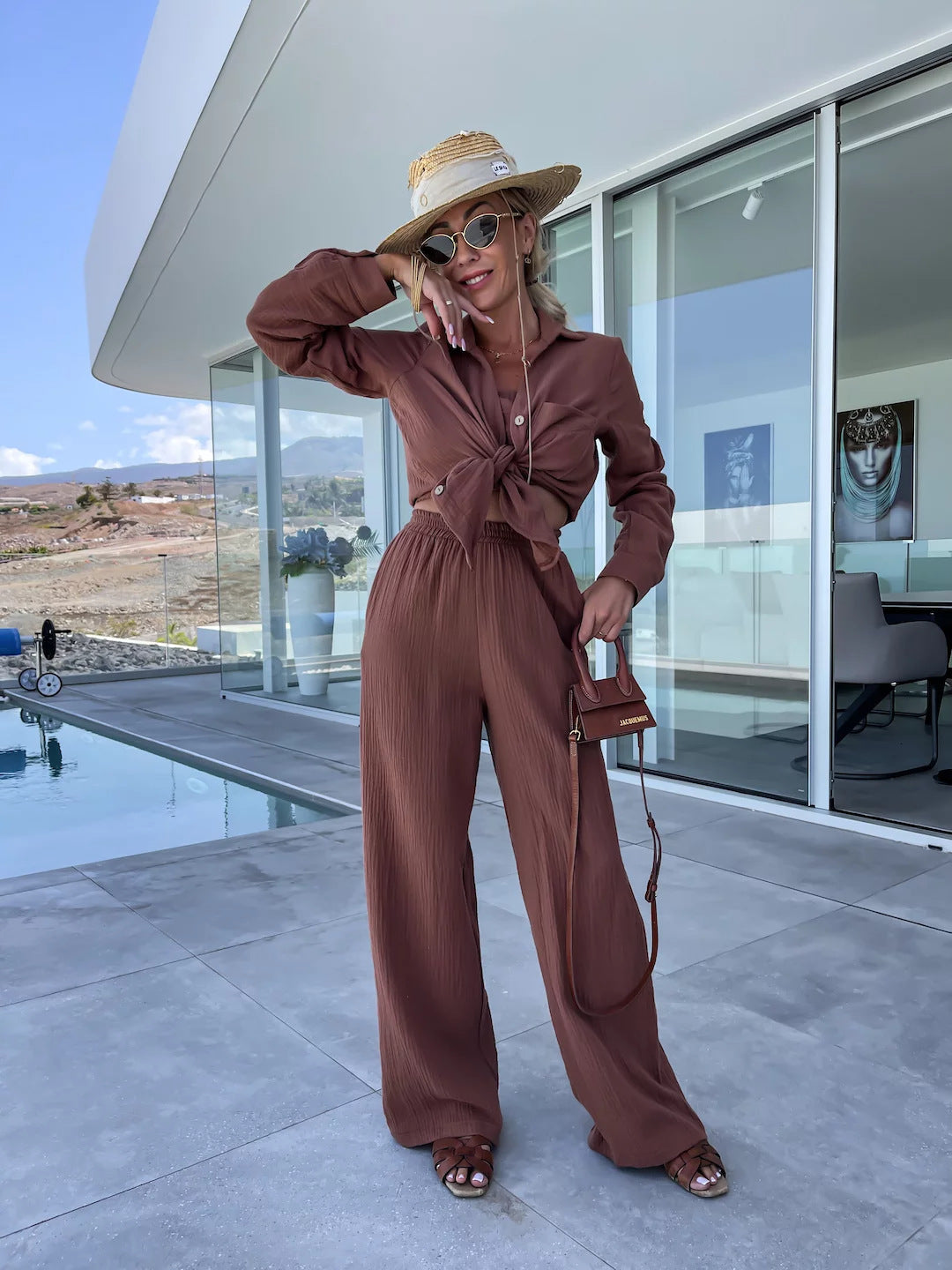Aldo Co-ord - Brown