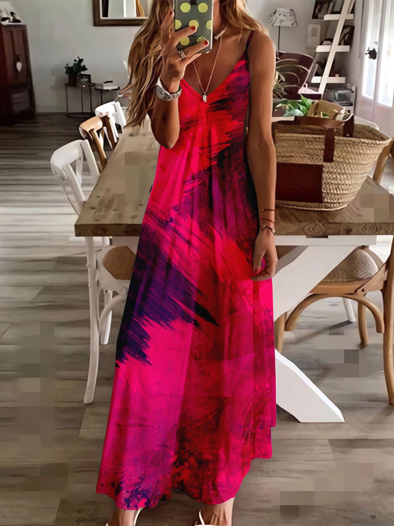 Braces Slim Dress