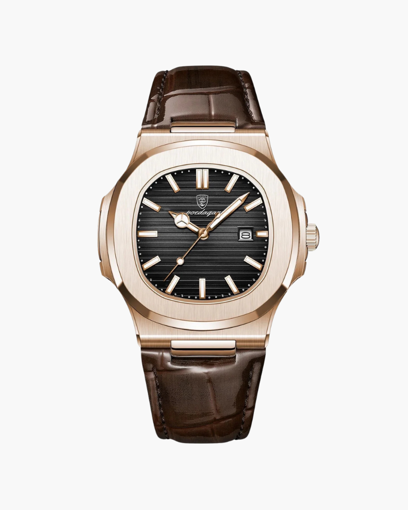 Atelier Lisbon Stainless Steel Watch | Square Dial | Quartz Movement
