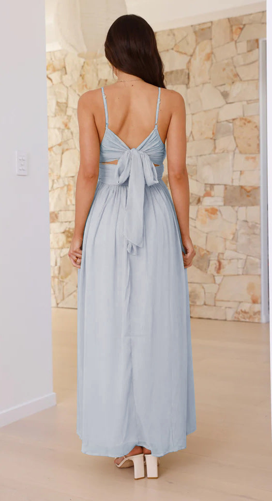 Croft Dress - Blue