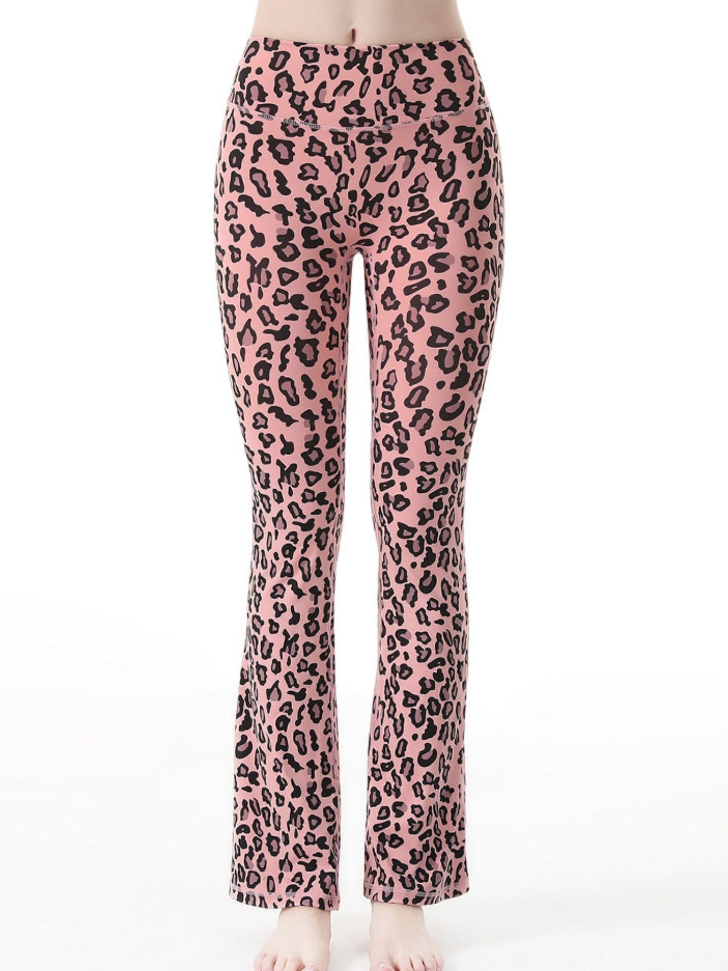 Leopard Print Yoga Slim Fit Hip Body Pants