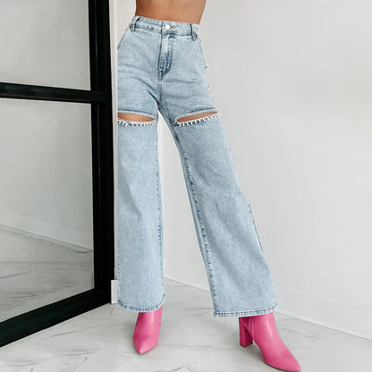 Denim Dazzle Jeans - Blue