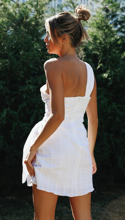 Elovie Mini Dress - White