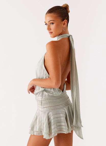 Amira Chiffon Mini Dress