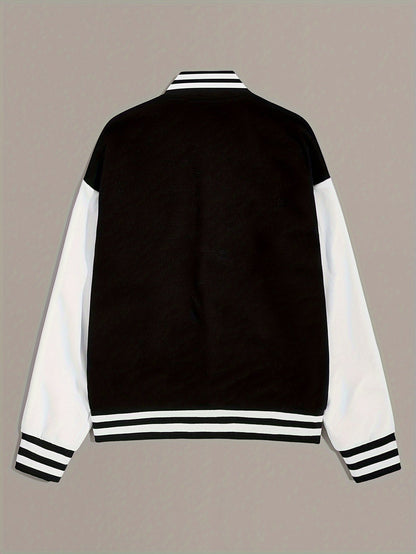 | Women’s Casual Oversized Bomber Jacket
