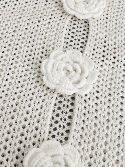 Floral Crochet Top