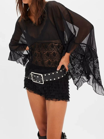 Sophie Lace Sheer Top