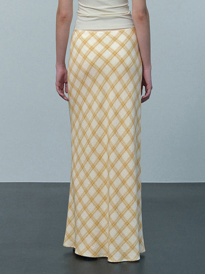 Spicy Girl Style Pattern Maxi Skirt