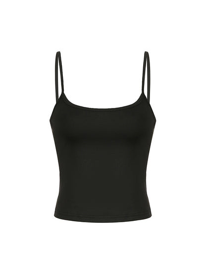 Tight Slimming Solid Color Foundation Cami Top