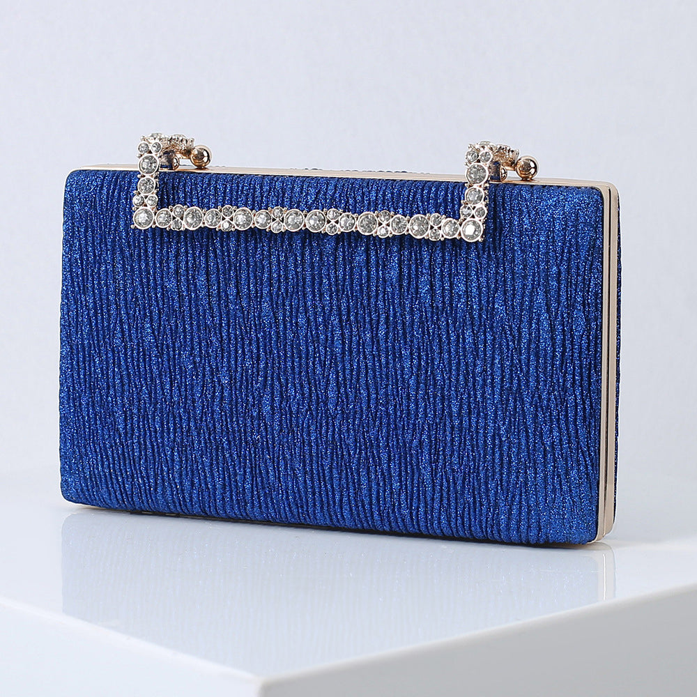 Pleated Clutch Bag by Maria