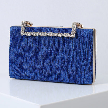 Pleated Clutch Bag by Maria