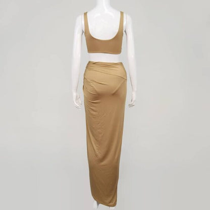 Baddie B Co-ord - Khaki
