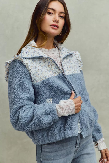 Feathers Sherpa Jacket