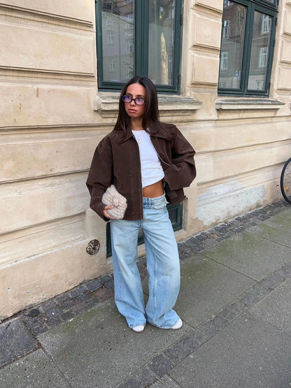 LENA | SUEDE JACKET