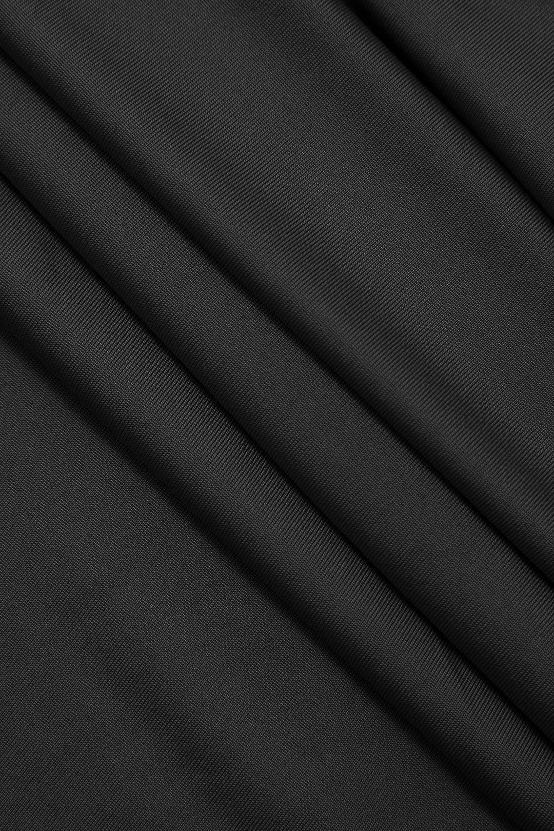 Presley Black Square Neck Long Sleeve Maxi Bodycon Dress