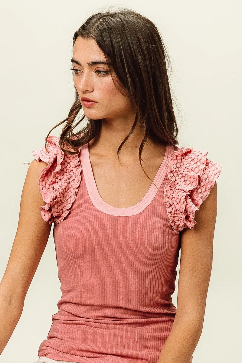 Gilian Ruffled Top