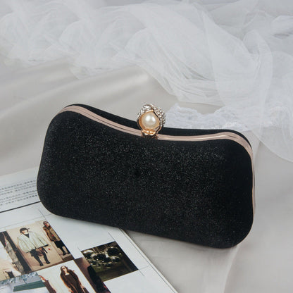 Megan Velvet Clutch