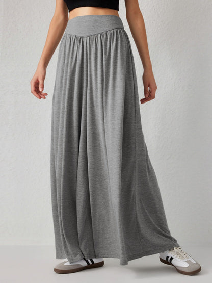 Loose-fit Culottes Pants Wide-leg Pants Drape Skirts