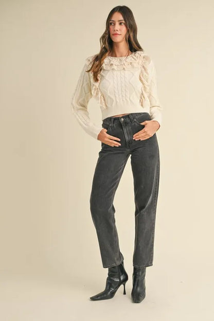 MABLE Lace Sweater