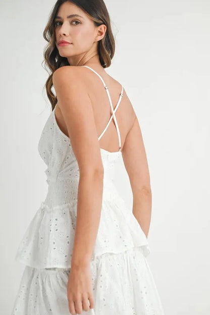 Vivian White Dress