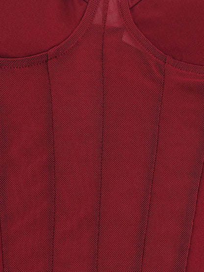 Mesh Perspective Bodysuits
