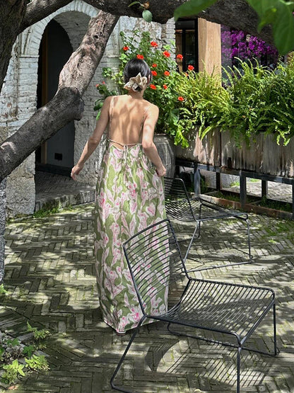 Boho Printed Maxi Dress – The Perfect Beach Getaway Dress